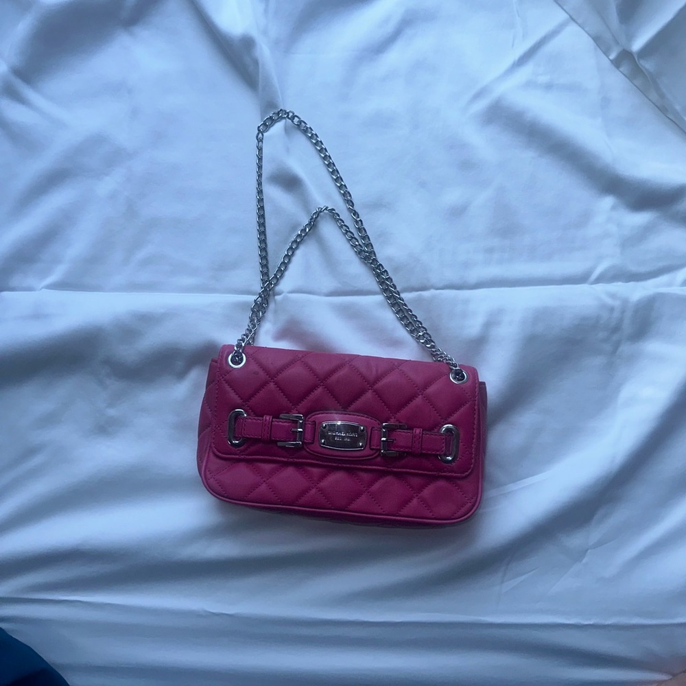 Pink Michael Kors mini bag